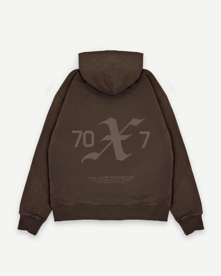 LYNX Identity Hoodie - Brown