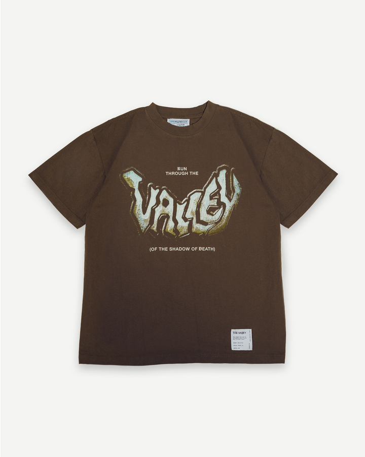 The Valley Tee - Brown