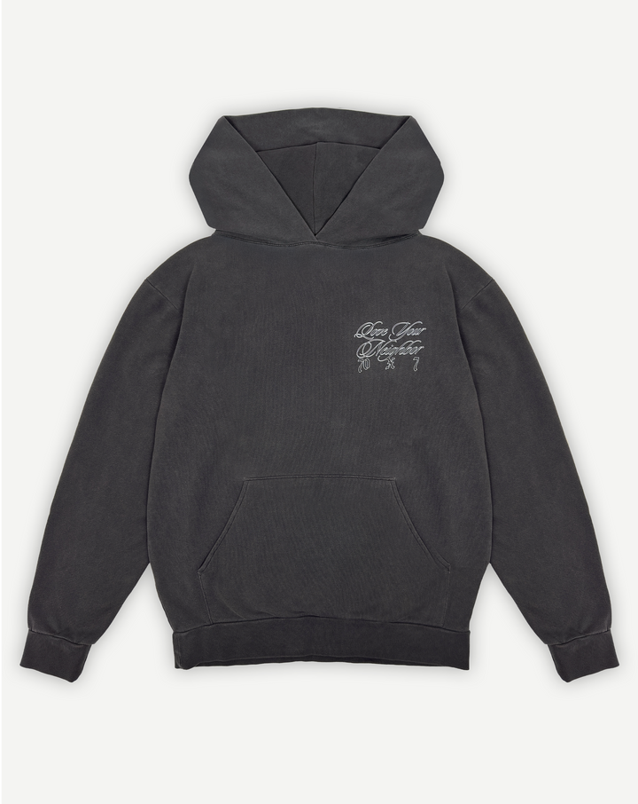 Love Your Neighbor Boxy Hoodie