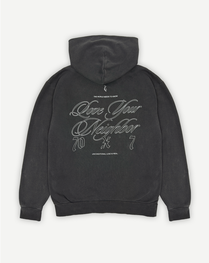 Love Your Neighbor Boxy Hoodie