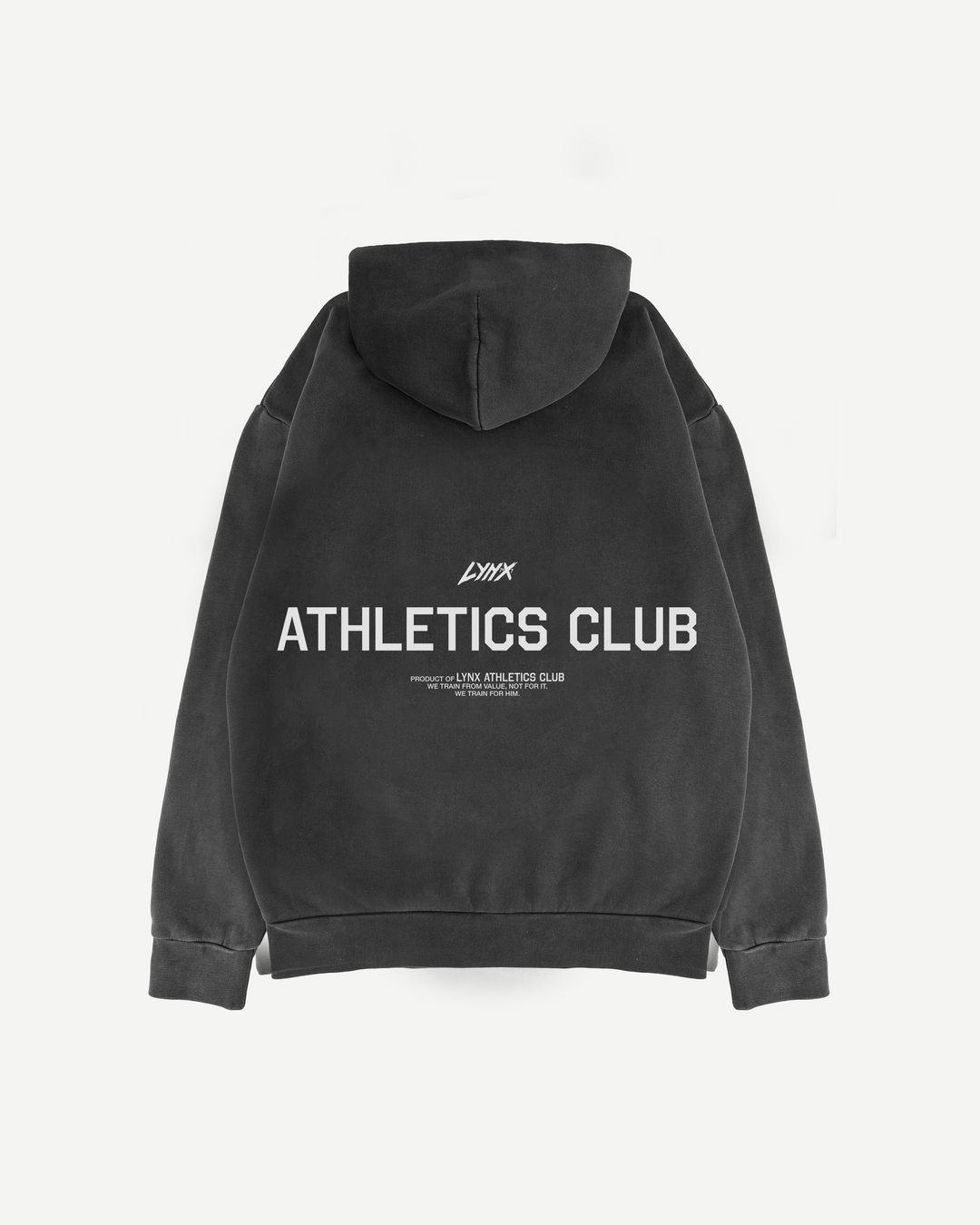 lynx athletics club hoodie in gray photo