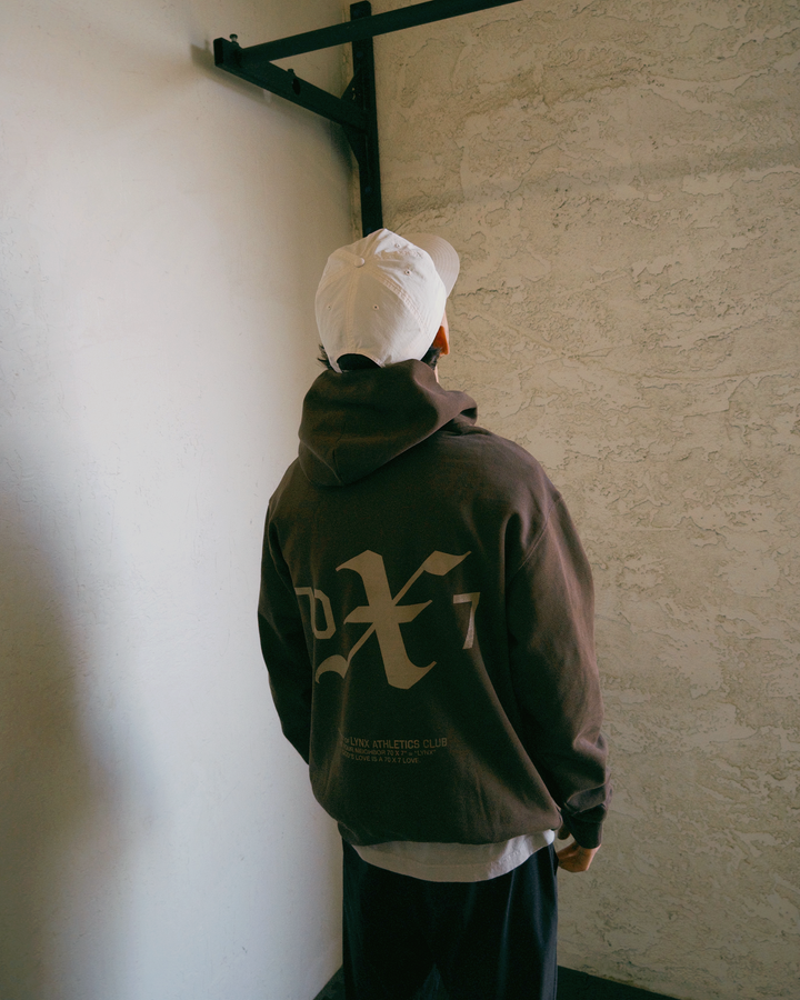 LYNX Identity Hoodie - Brown