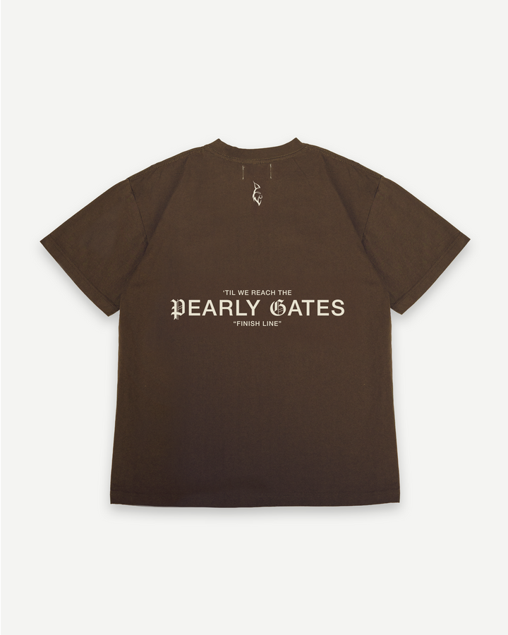 The Valley Tee - Brown