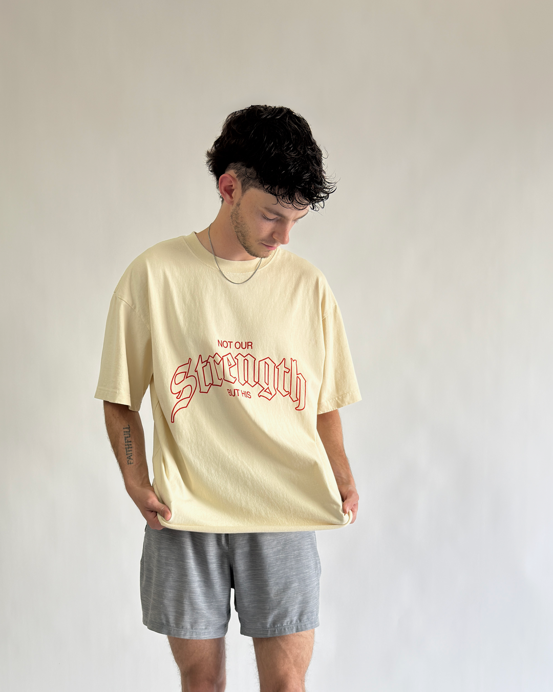 "His Strength V2" Tee