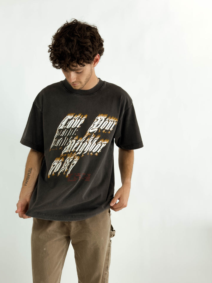 Love Your Neighbor Accent Tee