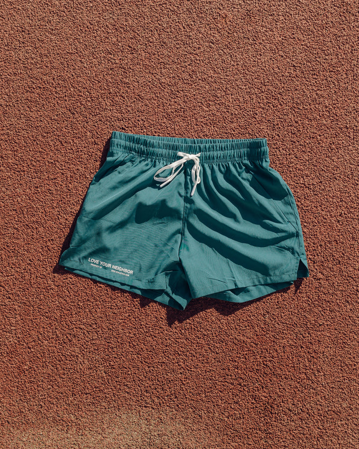 Running shorts. Product shot