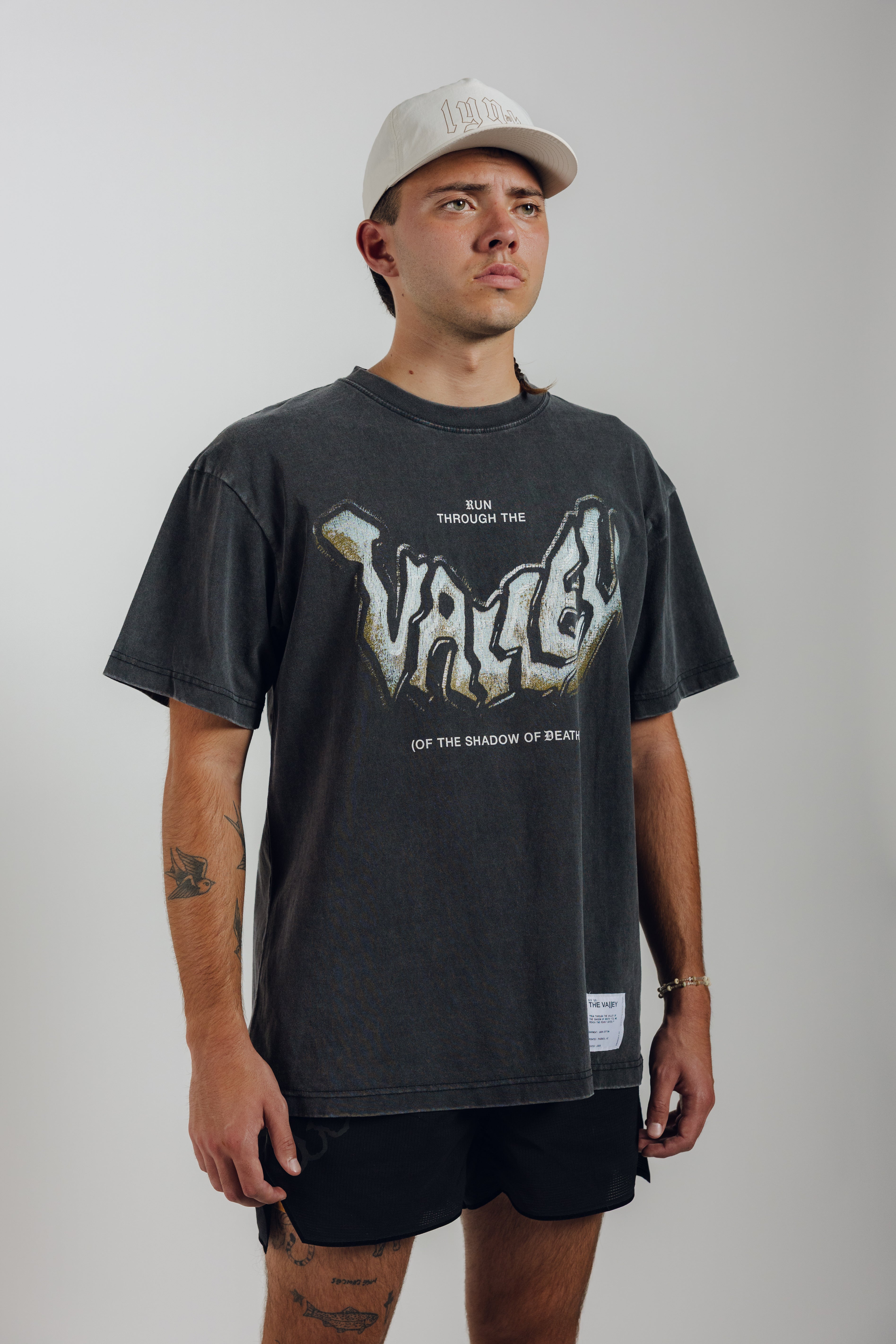 The Valley Tee - Black – Lynx Athletics Club